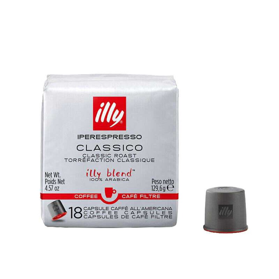 Coffee illy | Classic Roasted Iperespresso American Coffee Capsules