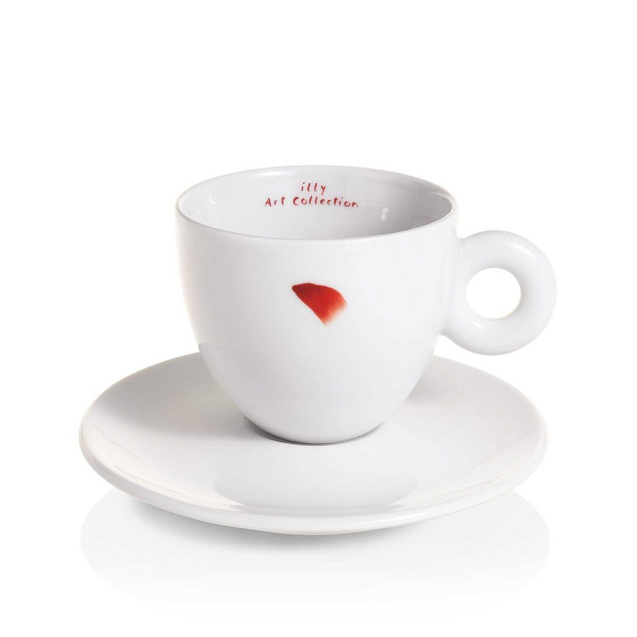 illy Art Collection illy | Set of 2 Cappuccino Cups - Illy Art Collection Lee Ufan