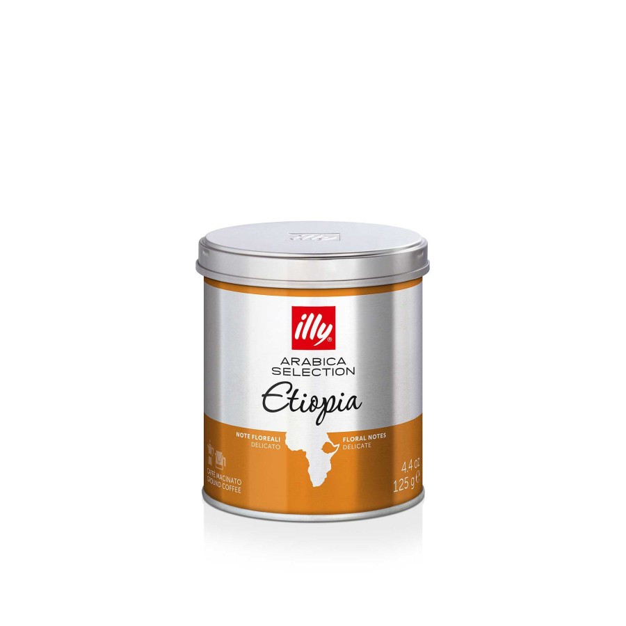 Coffee illy | Ground Coffee Moka Arabica Selection Ethiopia