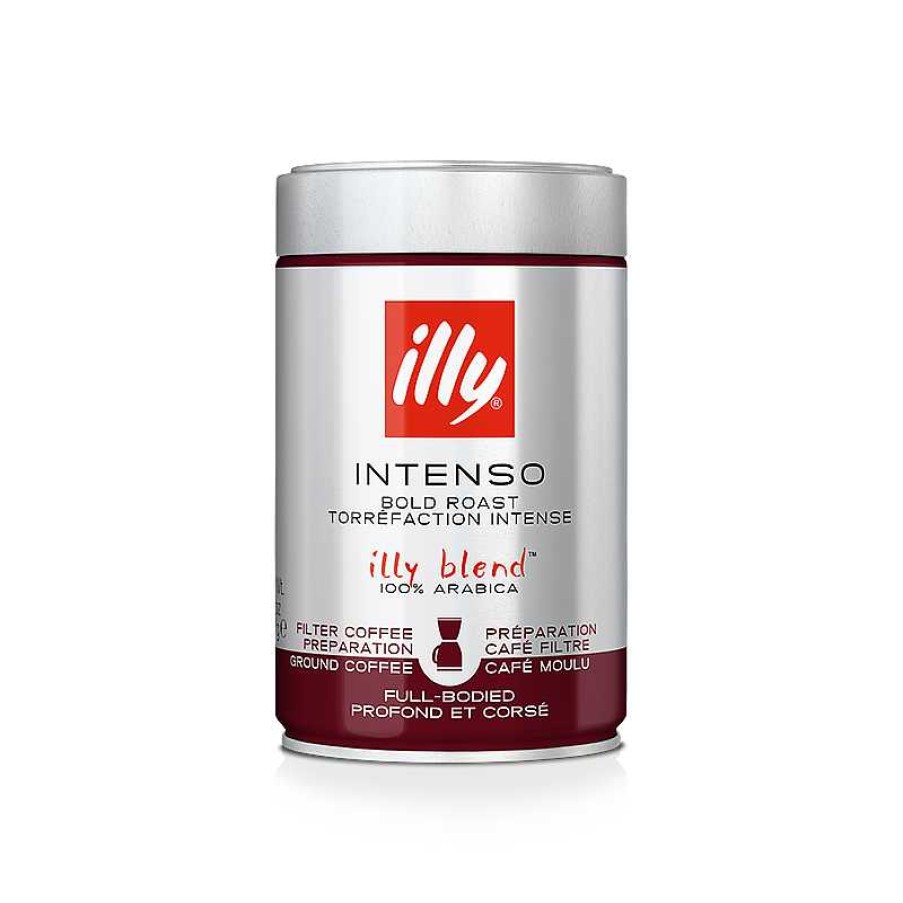 Coffee illy | Intensely roasted ground American coffee