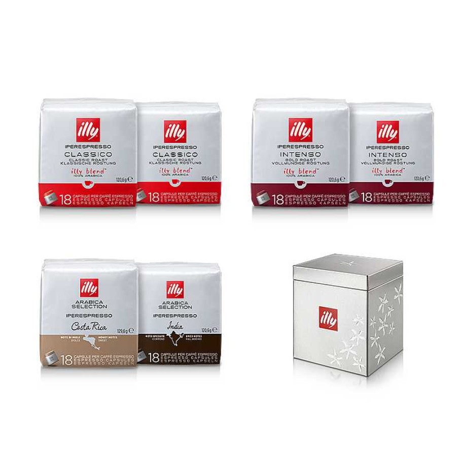 Coffee illy | Iperespresso Coffee Capsules And Iperespresso Capsule Holder Box