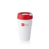 Coffee illy | Travel Mug Keepcup Live Happilly Circle White-And-Red