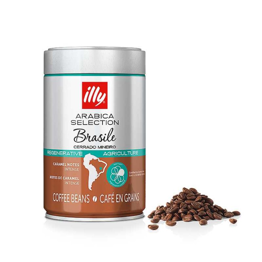 Coffee illy | Arabica Selection Coffee Beans Brazil Cerrado Mineiro 250Gr