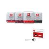 Coffee illy | Coffee Tasting Kit - 4 Packs of Iperespresso Capsules and 6 Girotondo Spoons