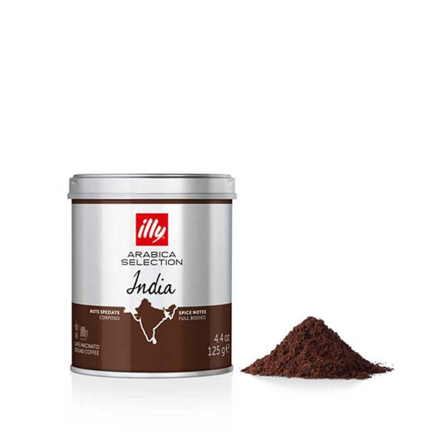 Coffee illy | Ground Coffee Moka Arabica Selection India