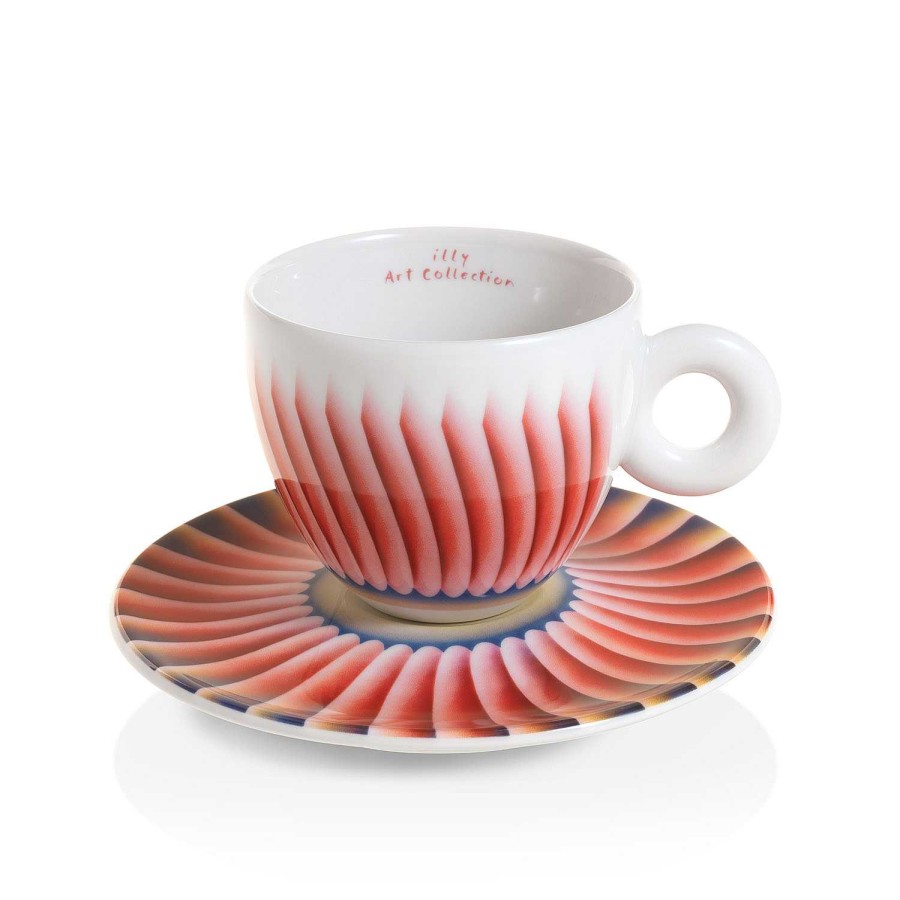 illy Art Collection illy | Set of 2 Cappuccino Cups - Illy Art Collection Judy Chicago