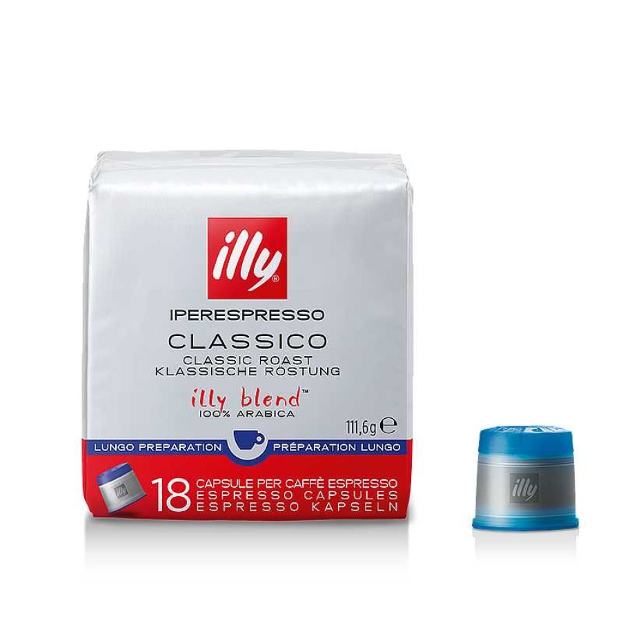 Coffee illy | Long Classic Roasted Iperespresso Coffee Capsules