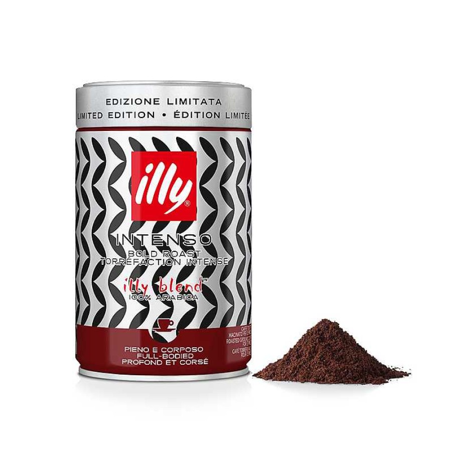 Coffee illy | Mona Hatoum - Jar of Ground Coffee for Intense Roasted Espresso