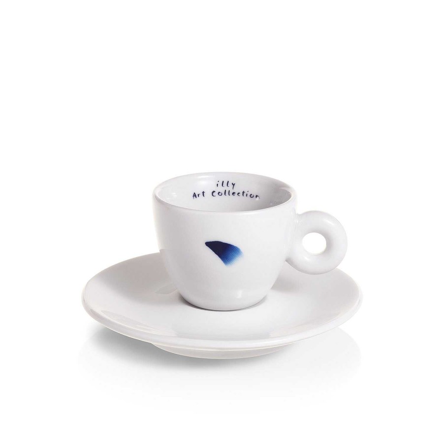 illy Art Collection illy | Set of 2 Espresso Cups - Illy Art Collection Lee Ufan