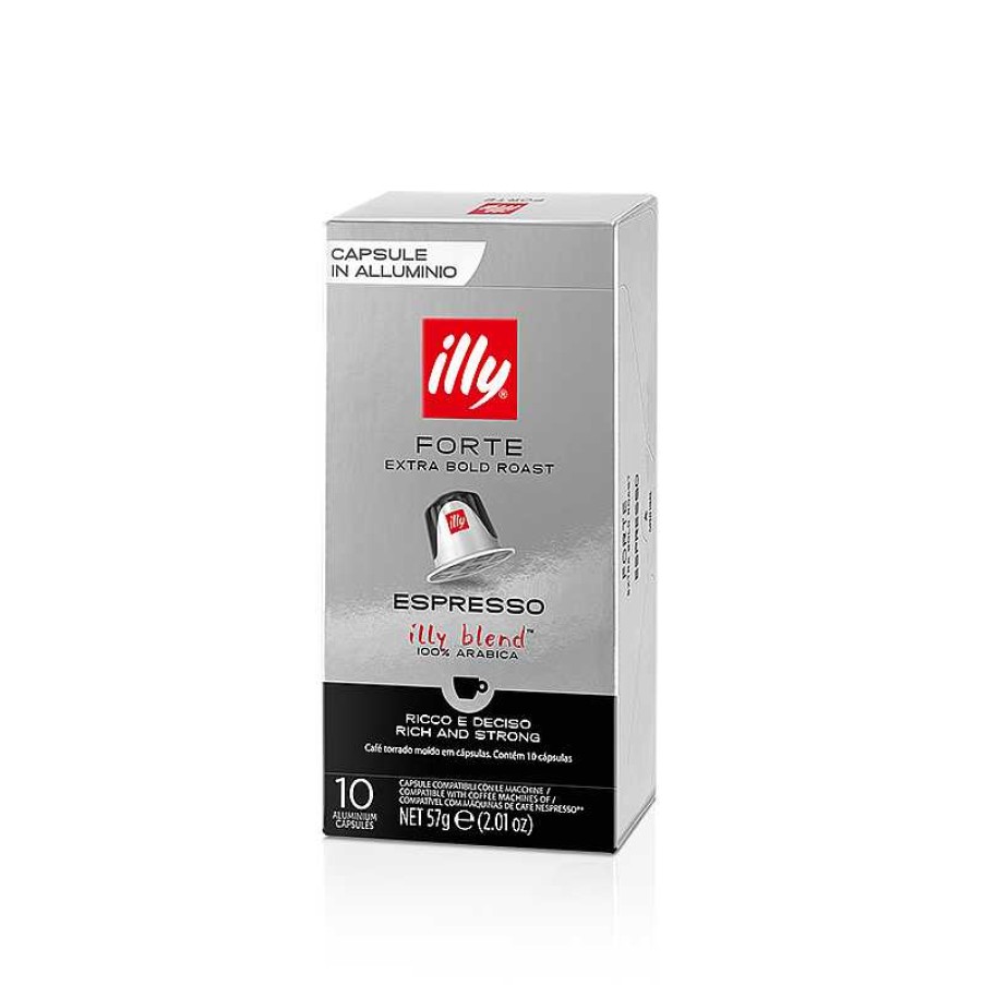 Coffee illy | Coffee In Compatible Capsules* - Strong Roasted