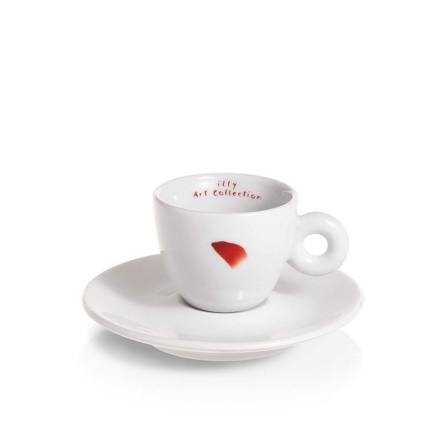 illy Art Collection illy | Set of 2 Espresso Cups - Illy Art Collection Lee Ufan