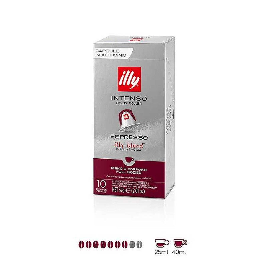 Coffee illy | Coffee In Compatible Capsules* - Intense Roast