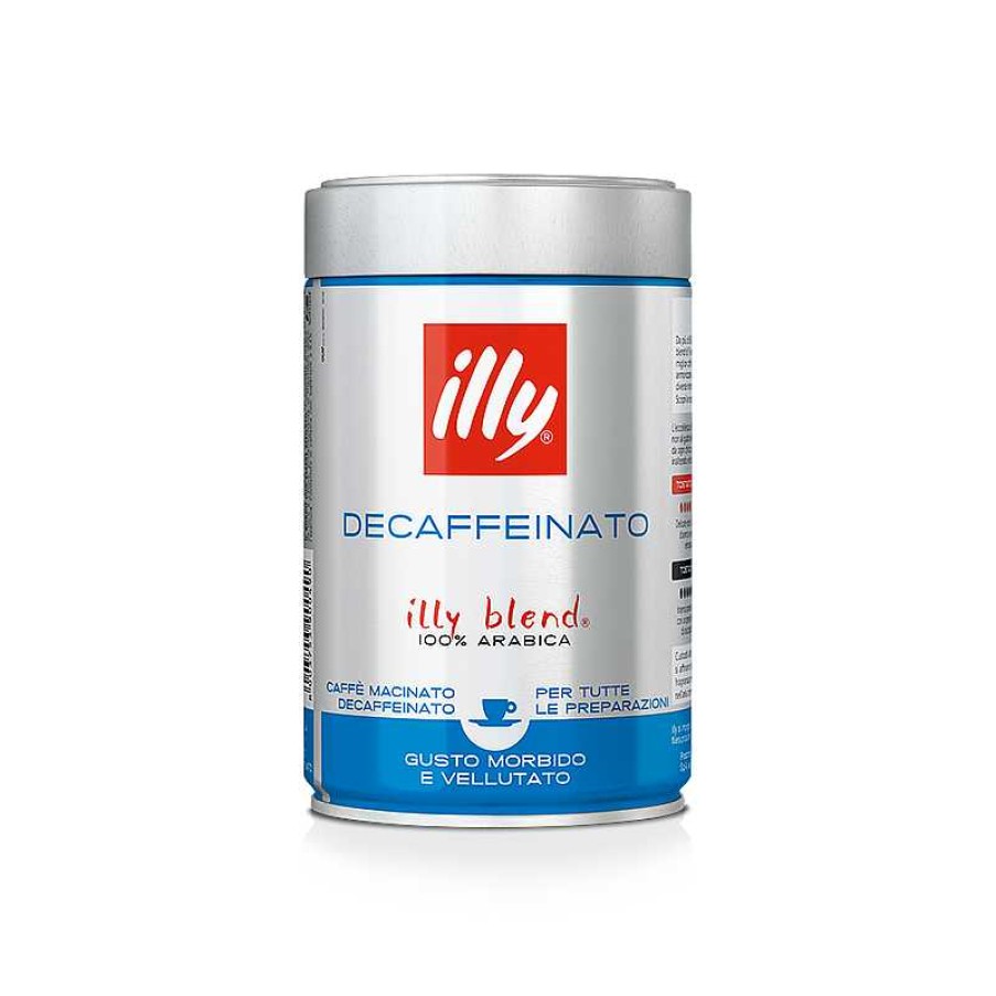 Coffee illy | Decaffeinated Espresso Ground Coffee