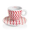 illy Art Collection illy | Set of 6 Cappuccino Cups - Illy Art Collection Mona Hatoum