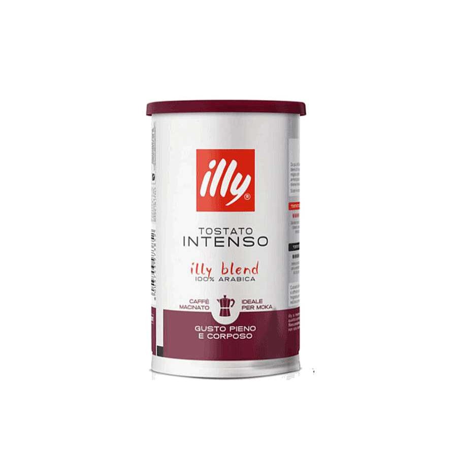 Coffee illy | Intense Roasted Ground Moka Coffee