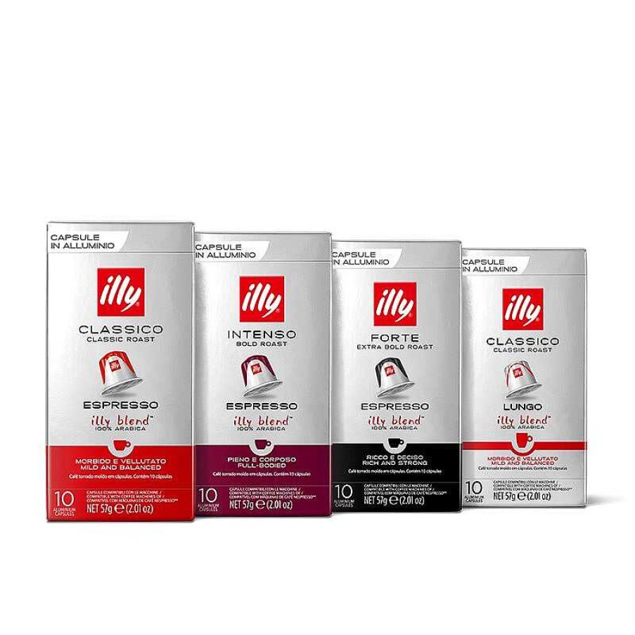 Coffee illy | Set of 4 Compatible* Illy Coffee Capsules