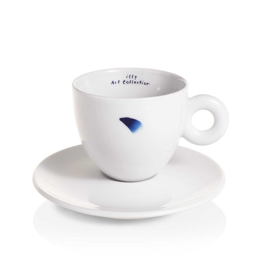 illy Art Collection illy | Set of 2 Cappuccino Cups - Illy Art Collection Lee Ufan