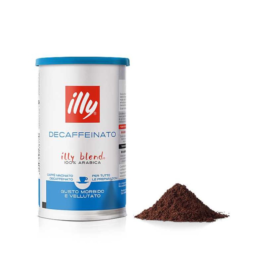 Coffee illy | Decaffeinated Ground Coffee