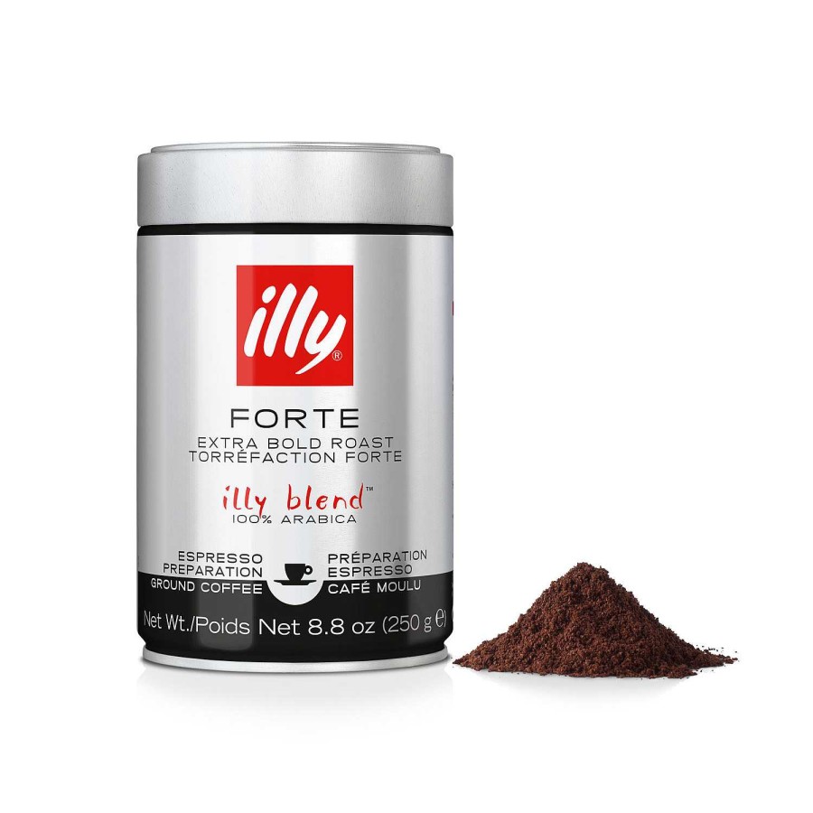 Coffee illy | Strong Roasted Espresso Ground Coffee