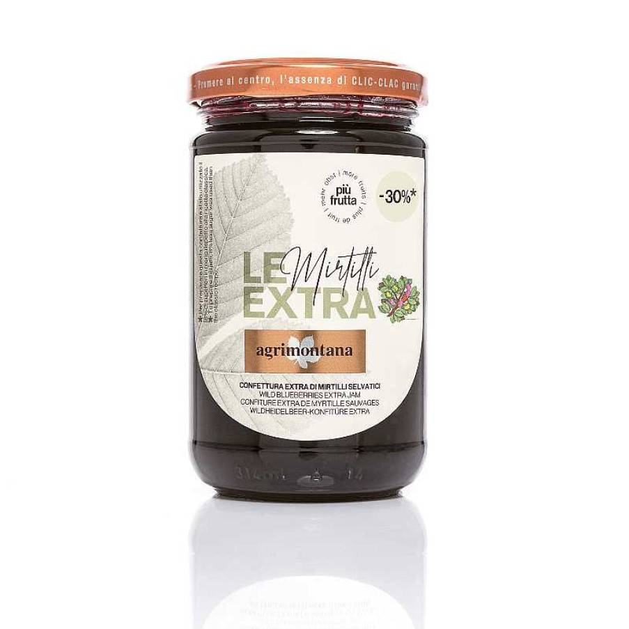 Gourmet illy | Extra Blueberry Jam With Less Sugar 330Gr