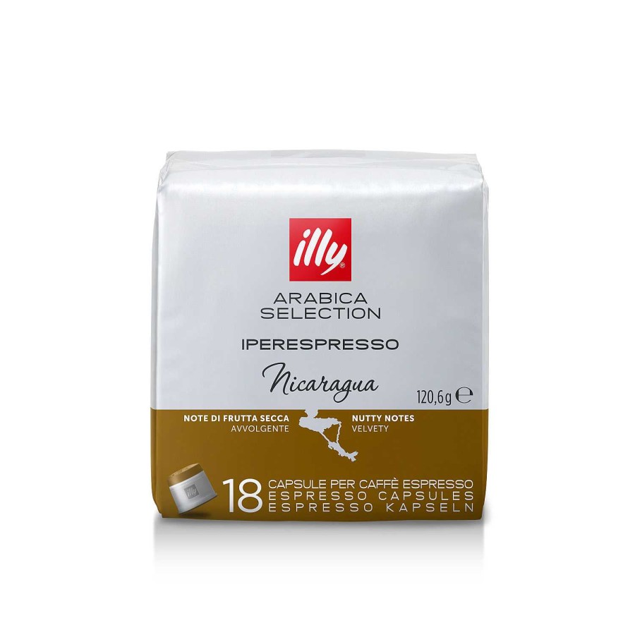 Coffee illy | Coffee In Capsules Iperespresso 18 Arabica Selection Nicaragua