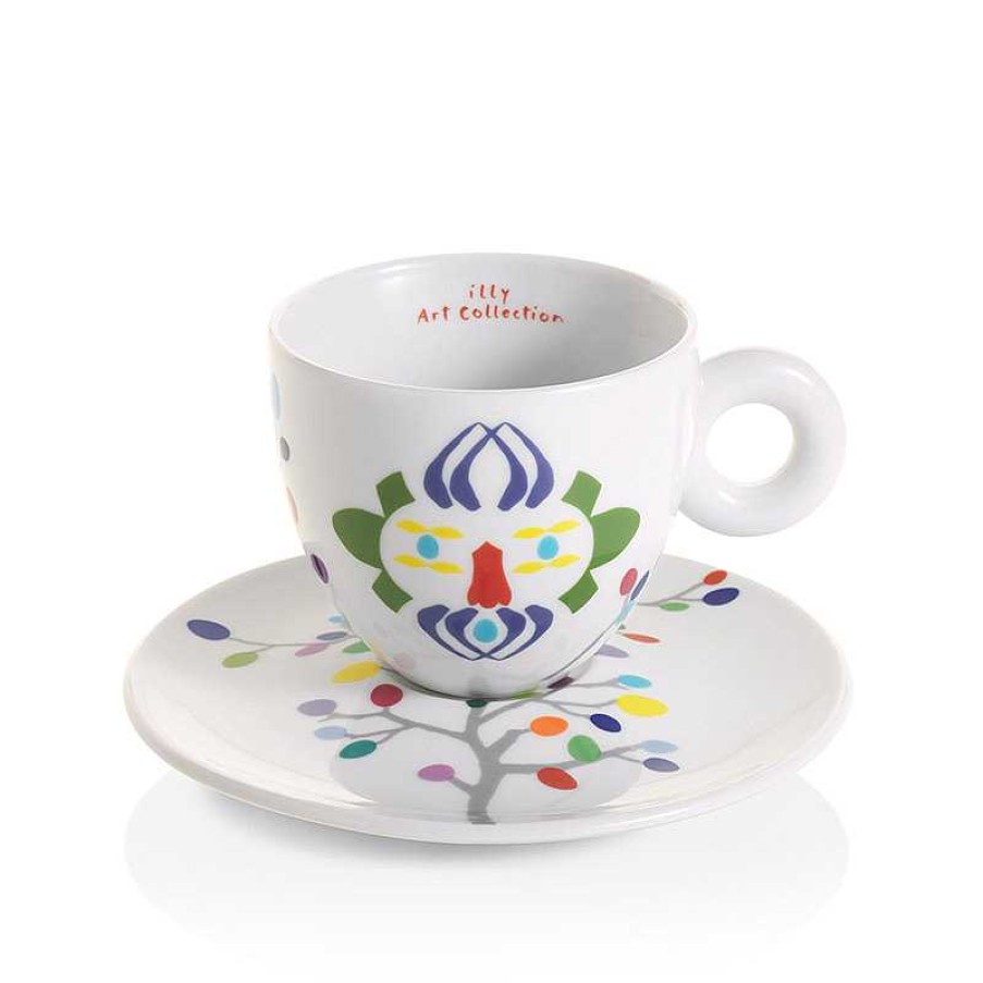 illy Art Collection illy | Set of 6 Cappuccino Cups - Illy Art Collection Pascale Marthine Tayou