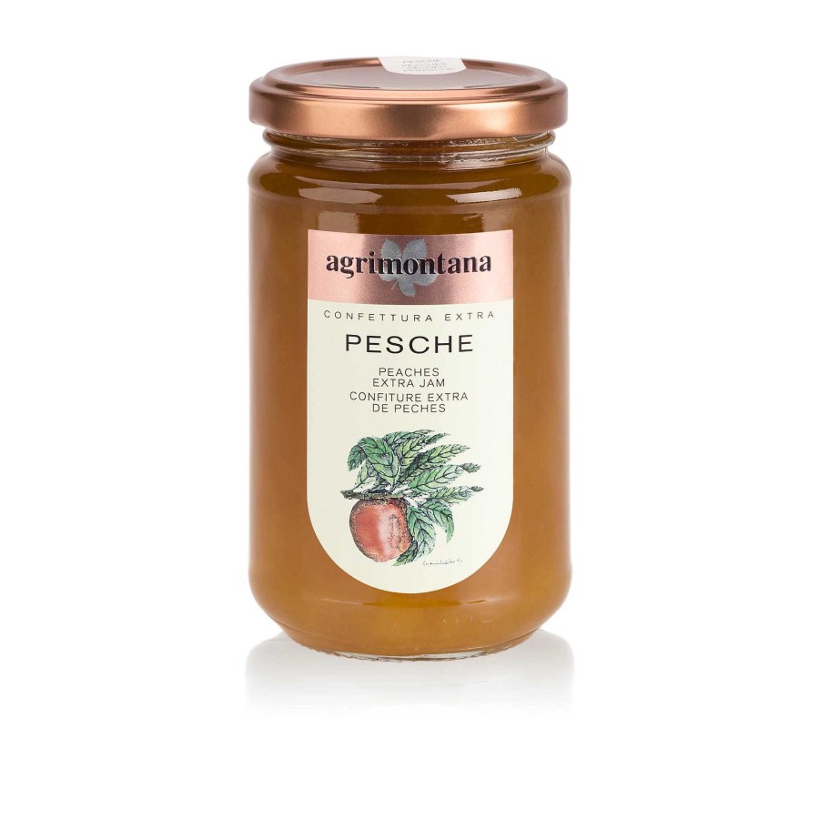 Gourmet illy | Agrimontana Extra Peach Jam 350g