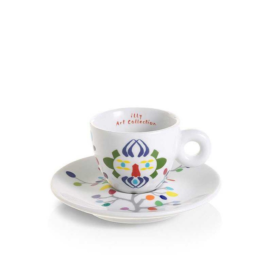 illy Art Collection illy | Set of 2 Espresso Cups - Illy Art Collection Pascale Marthine Tayou