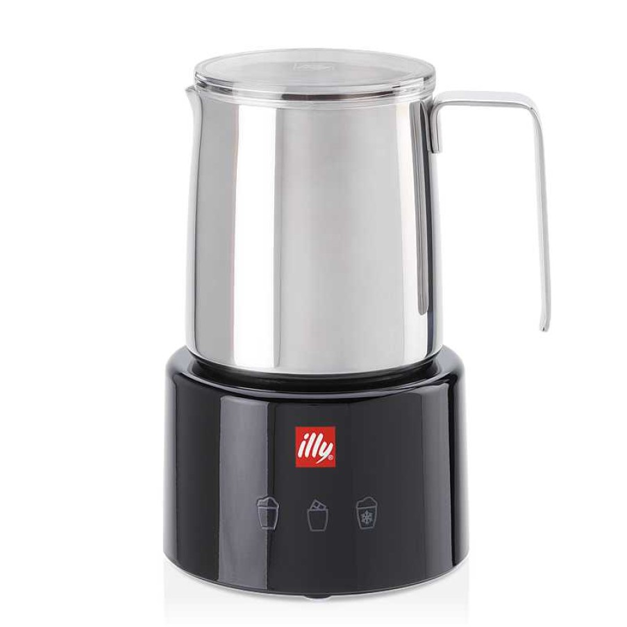 Coffee Machines illy | Milk Frother Electric Milk Frother Black