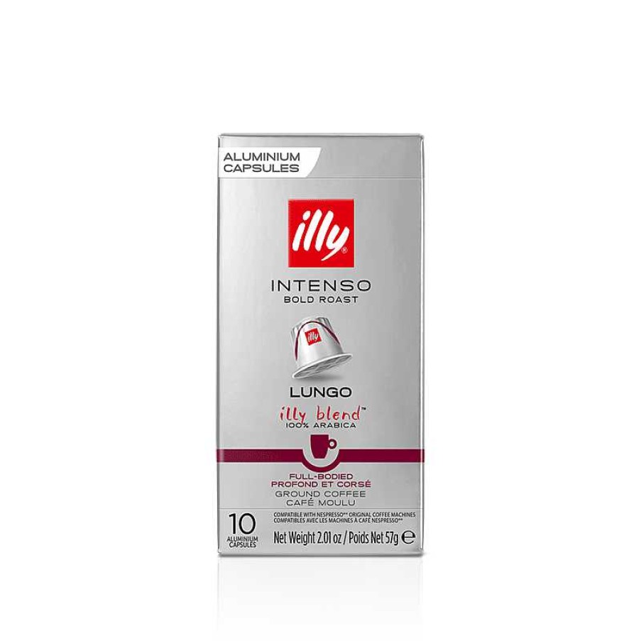 Coffee illy | Coffee In Compatible Capsules* - Long Intense Roast