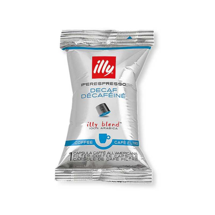 Coffee illy | American Coffee In Capsules Iperespresso Decaffeinated