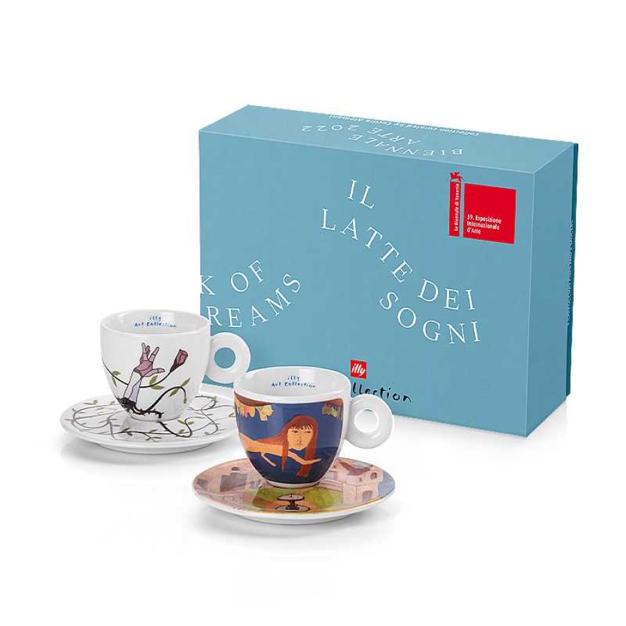 illy Art Collection illy | Set of 2 Cappuccino Cups - Illy Art Collection Biennale 2022